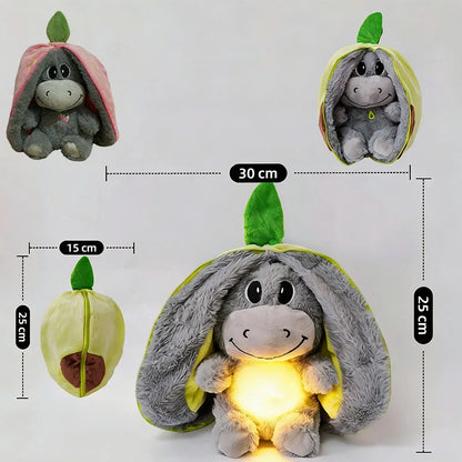 Calm HUG – Peluche Aguacate con Luz y Sonido | Edición Color