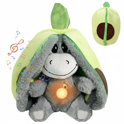 Peluche burrito aguacate luminoso con sonido